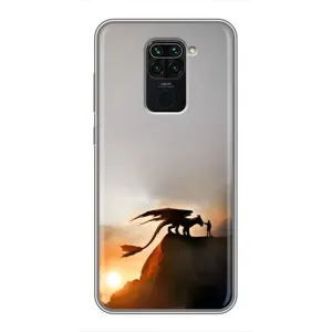 Чехол дракон Беззубик для Xiaomi Redmi Note 9 (Мультиик Беззубик)