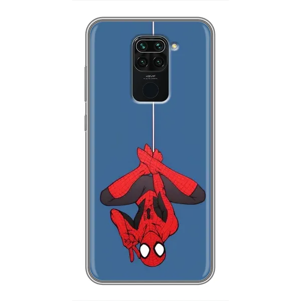 Чехол с рисунком «На паутине» для Xiaomi Redmi Note 9 Чехол с рисунком «На паутине» для Xiaomi Redmi Note 9