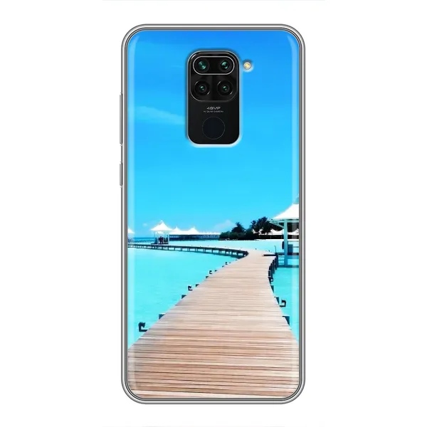 Чехол с рисунком «Набережная» для Xiaomi Redmi Note 9 Чехол с рисунком «Набережная» для Xiaomi Redmi Note 9