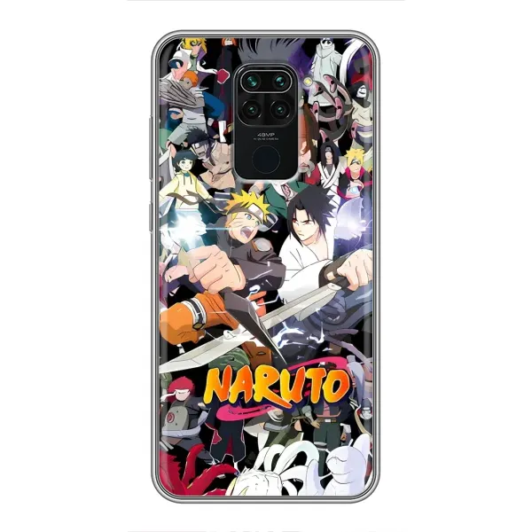 Чехол с рисунком «Наруто постер» для Xiaomi Redmi Note 9 Чехол с рисунком «Наруто постер» для Xiaomi Redmi Note 9