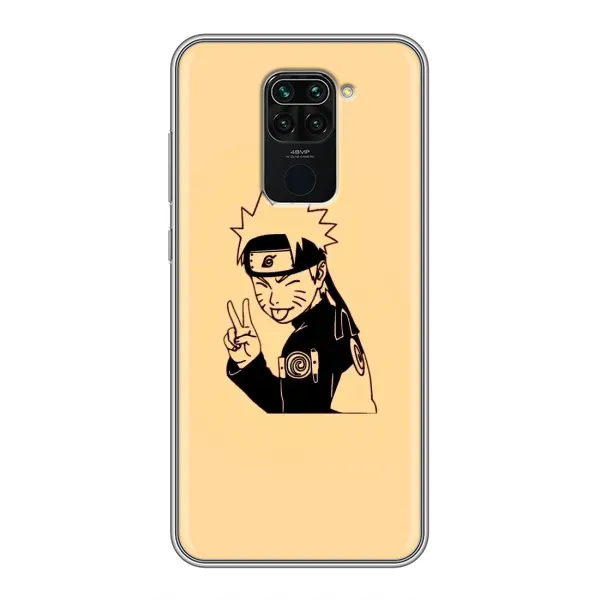 Чехол с рисунком «Наруто Удзумаки» для Xiaomi Redmi Note 9