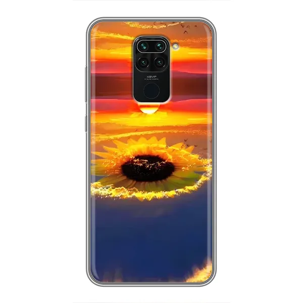 Чехол с рисунком «Небо подсолнух» для Xiaomi Redmi Note 9 Чехол с рисунком «Небо подсолнух» для Xiaomi Redmi Note 9