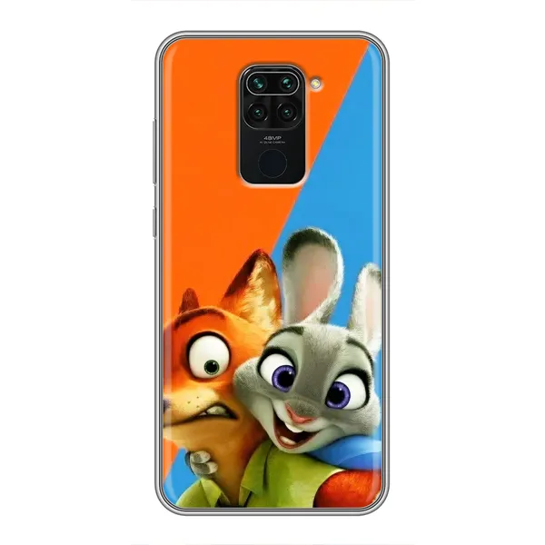 Чехол с рисунком «Ник и Хопс» для Xiaomi Redmi Note 9 Чехол с рисунком «Ник и Хопс» для Xiaomi Redmi Note 9