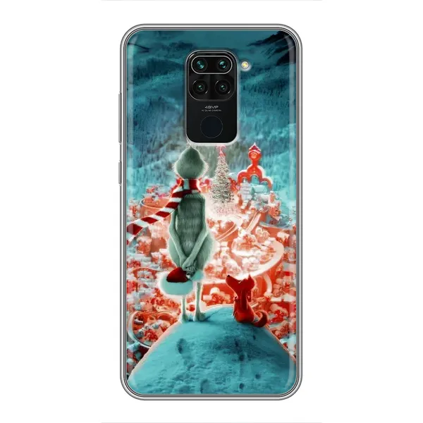 Чохол з малюнком «Новорічний Грінч» для Xiaomi Redmi Note 9 Чохол з малюнком «Новорічний Грінч» для Xiaomi Redmi Note 9