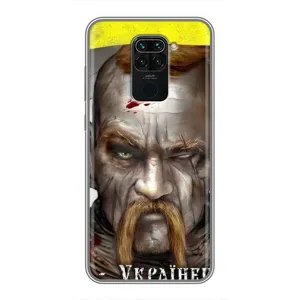 Чехол с картинкой (Патриотический КОЗАК) на Xiaomi Redmi Note 9 (Одноглазый Козак)