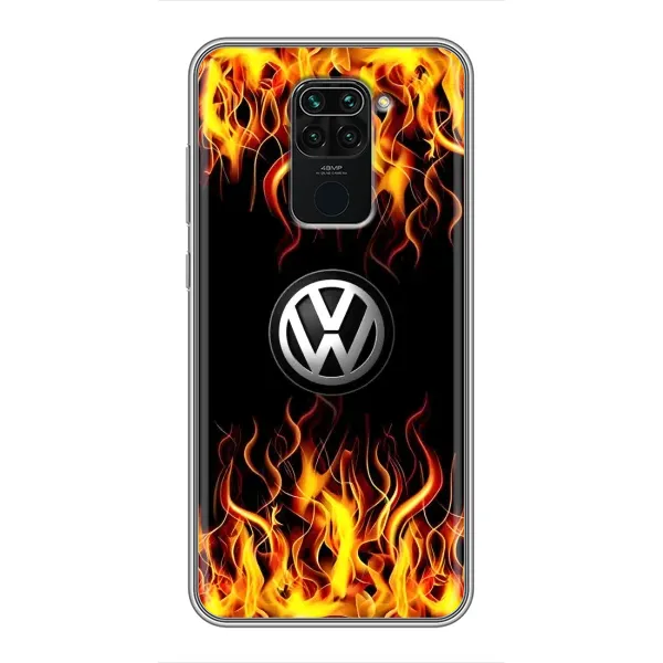 Чехол с рисунком «Огненный Лого» для Xiaomi Redmi Note 9 Чехол с рисунком «Огненный Лого» для Xiaomi Redmi Note 9