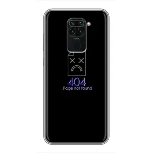 Чохол з малюнком «Помилка 404» для Xiaomi Redmi Note 9