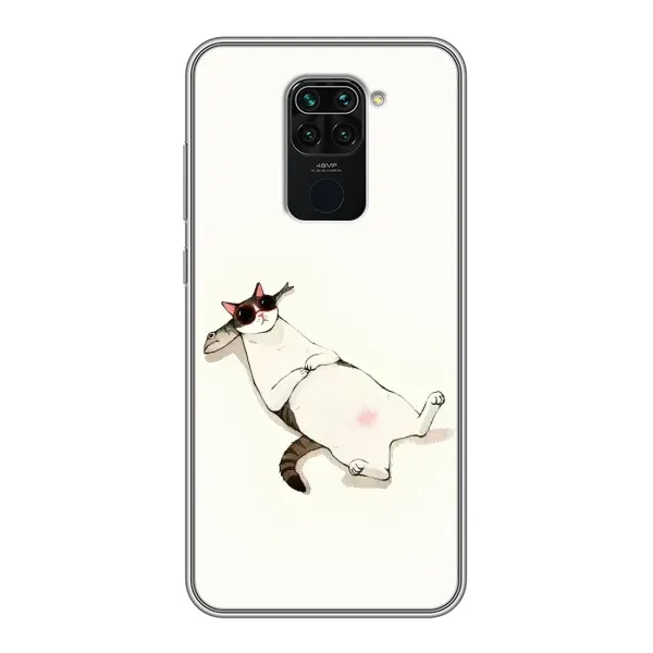 Чехол с рисунком «Отдых» для Xiaomi Redmi Note 9 Чехол с рисунком «Отдых» для Xiaomi Redmi Note 9