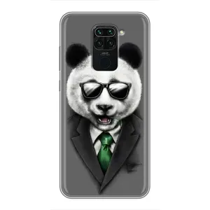Чохли з Пандами на Xiaomi Redmi Note 9 (Панда в окулярах)