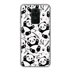 Чохли з Пандами на Xiaomi Redmi Note 9 (Пандочки)