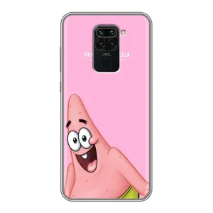Чехлы с Патриком на Xiaomi Redmi Note 9 (Патрик)