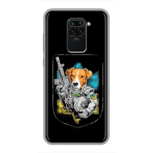 Чохол з принтом для Xiaomi Redmi Note 9 (Патрон Воїн)