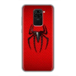 Чехол Супергерой Человека Паука на Xiaomi Redmi Note 9 (Паук марвел)