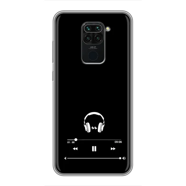 Чехол с рисунком «Плеер» для Xiaomi Redmi Note 9 Чехол с рисунком «Плеер» для Xiaomi Redmi Note 9