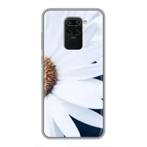 Чохол з ромашками на Xiaomi Redmi Note 9 (Пів ромашки)