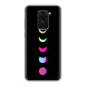 Чохол (ТПУ) з планетами на Xiaomi Redmi Note 9 (Повнолуння)