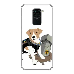 Чохол з принтом Песика Патрон для Xiaomi Redmi Note 9 (Пес Патрон з ракетою)