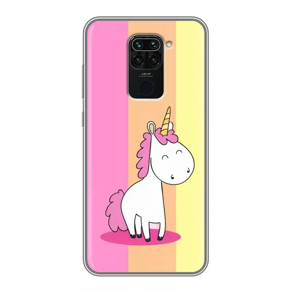Чехол с рисунком «Радужный Единорог» для Xiaomi Redmi Note 9 Чехол с рисунком «Радужный Единорог» для Xiaomi Redmi Note 9