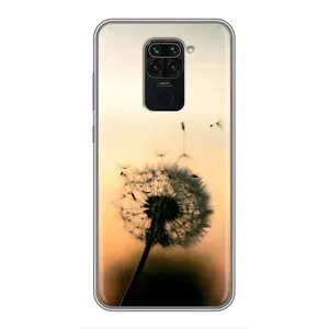 Силіконовий Чохол з кульбабками на Xiaomi Redmi Note 9 (Роздмухана кульбабка)