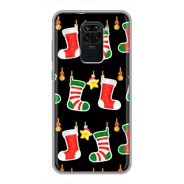 Чехол с рисунком «Рождественские подарки» для Xiaomi Redmi Note 9 Чехол с рисунком «Рождественские подарки» для Xiaomi Redmi Note 9