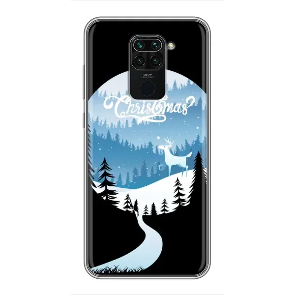 Чехол с рисунком «Рождественский Олень» для Xiaomi Redmi Note 9 Чехол с рисунком «Рождественский Олень» для Xiaomi Redmi Note 9