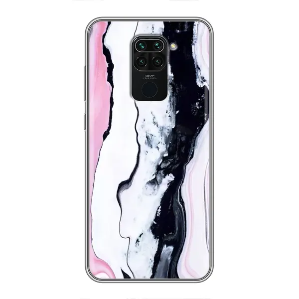 Чехол с рисунком «Розовый мрамор» для Xiaomi Redmi Note 9 Чехол с рисунком «Розовый мрамор» для Xiaomi Redmi Note 9