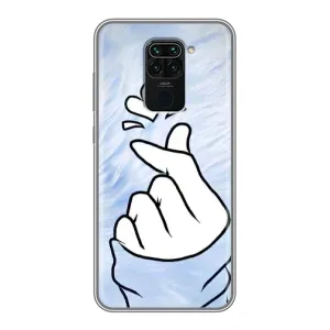 Чохол (Знак сердечка) для Xiaomi Redmi Note 9 (Серце знак)