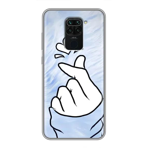 Чехол с рисунком «Сердечка знак» для Xiaomi Redmi Note 9 Чехол с рисунком «Сердечка знак» для Xiaomi Redmi Note 9