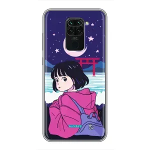 Чохли з героями АНИМЕ на Xiaomi Redmi Note 9 (Сінобу Міяке)