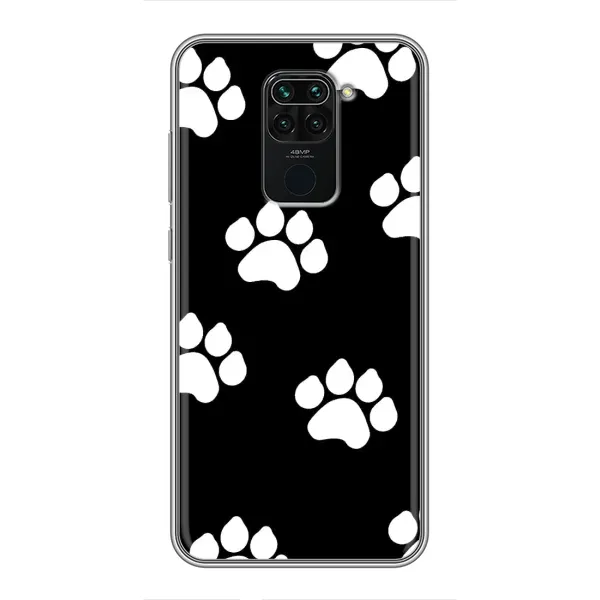 Чехол с рисунком «Следы собак» для Xiaomi Redmi Note 9 Чехол с рисунком «Следы собак» для Xiaomi Redmi Note 9