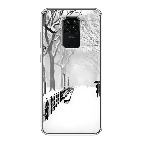 Чехол с рисунком «Снегом замело» для Xiaomi Redmi Note 9 Чехол с рисунком «Снегом замело» для Xiaomi Redmi Note 9
