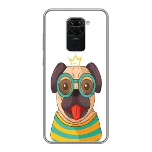 Бампер для Xiaomi Redmi Note 9 з картинкою "Песики" (Собака Король)