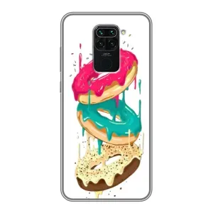 Чохол з зображенням смачної їжі для Xiaomi Redmi Note 9 (Соковиті пончики)