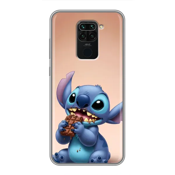 Чехол с рисунком «Стич с шоколадом» для Xiaomi Redmi Note 9 Чехол с рисунком «Стич с шоколадом» для Xiaomi Redmi Note 9