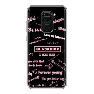 Чохли з картинкою для Xiaomi Redmi Note 9 (Стиль блекпінг)