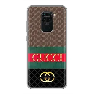Чохли бренд ГУЧЧІ для Xiaomi Redmi Note 9 (Стиль GUCCI)