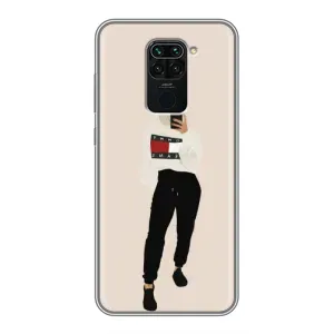 Силіконовый Чохол на Xiaomi Redmi Note 9 з картинкой Модных девушек (Стильна)