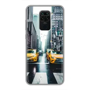 Силиконовый бампер (Работники) на Xiaomi Redmi Note 9 (Такси)