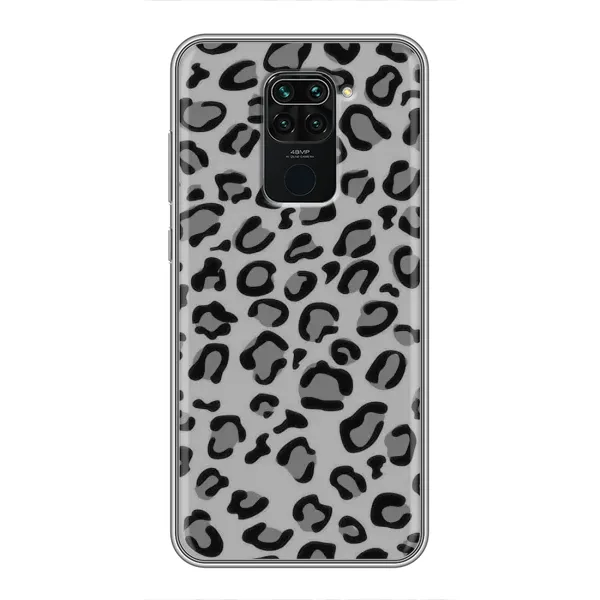 Чехол с рисунком «Темный леопрад» для Xiaomi Redmi Note 9 Чехол с рисунком «Темный леопрад» для Xiaomi Redmi Note 9
