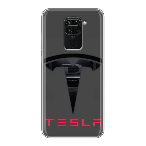 Чехол с рисунком «Logo TESLA» для Xiaomi Redmi Note 9 Чехол с рисунком «Logo TESLA» для Xiaomi Redmi Note 9