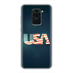 Чохол Прапор USA для Xiaomi Redmi Note 9 (USA)