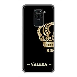 Чехлы с мужскими именами для Xiaomi Redmi Note 9 (VALERA)