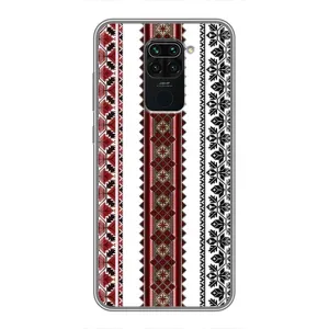Силиконовый Чехол на Xiaomi Redmi Note 9 с картинкой Вышиванки (Вышиваночки)
