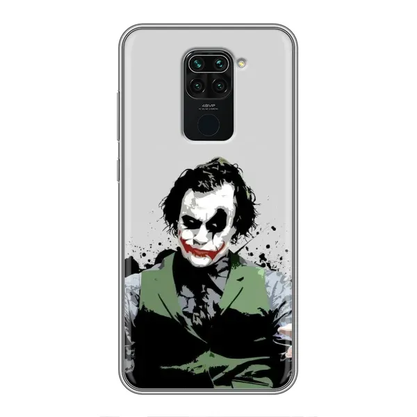 Чехол с рисунком «Взгляд Джокера» для Xiaomi Redmi Note 9 Чехол с рисунком «Взгляд Джокера» для Xiaomi Redmi Note 9