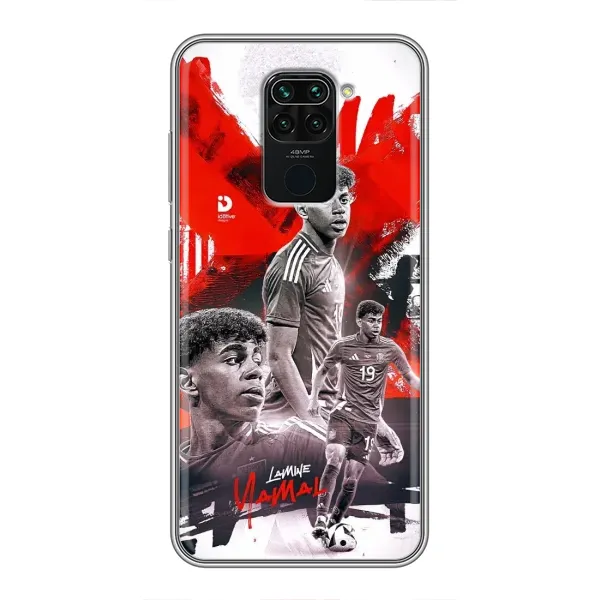 Чехол с рисунком «Ямаль 19» для Xiaomi Redmi Note 9 Чехол с рисунком «Ямаль 19» для Xiaomi Redmi Note 9