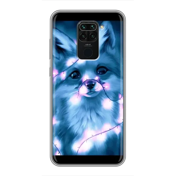Чехол с рисунком «Яркая Лиса» для Xiaomi Redmi Note 9 Чехол с рисунком «Яркая Лиса» для Xiaomi Redmi Note 9