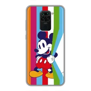 Чохли з принтом Міккі Маус на Xiaomi Redmi Note 9 (Яскравий Миккі)