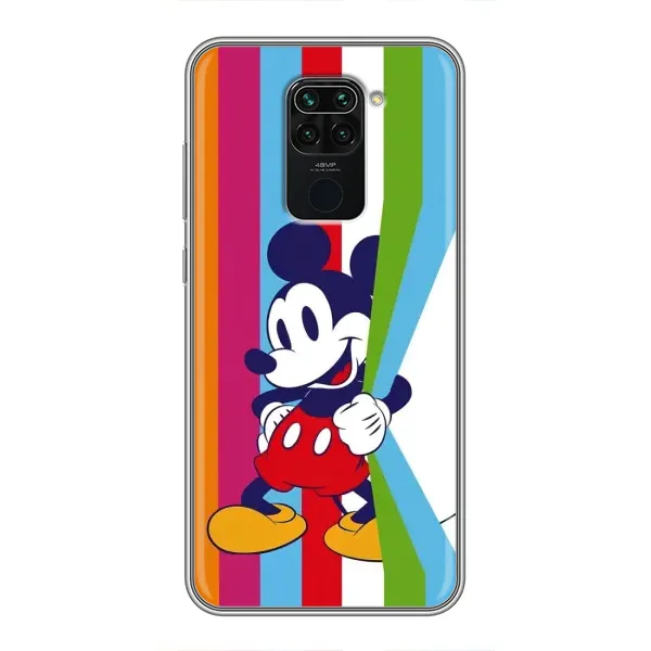 Чехол с рисунком «Яркий Микки» для Xiaomi Redmi Note 9 Чехол с рисунком «Яркий Микки» для Xiaomi Redmi Note 9