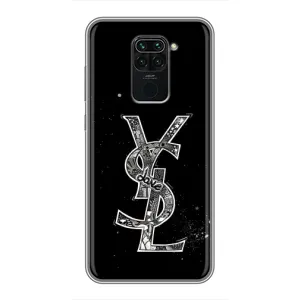 Чохол (Dior, Prada, YSL, Chanel) для Xiaomi Redmi Note 9 (YSL)