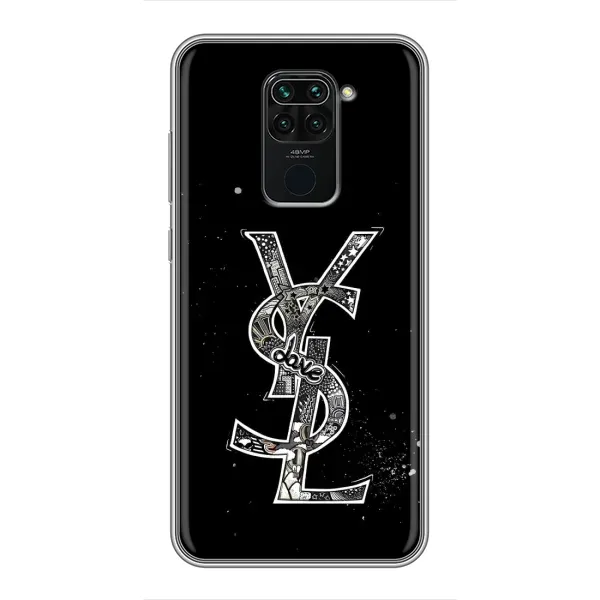 Чехол с рисунком «YSL» для Xiaomi Redmi Note 9